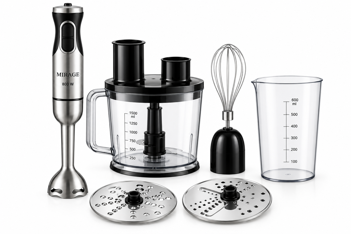 Mirage MR-800HB Multifunctional 6-in-1 Hand Blender /800W