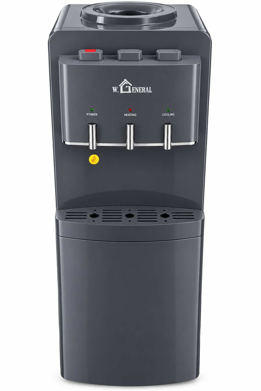DM-Y7-WH Hot & Cold Water Dispenser / Compressor Cooling / 550W Heating