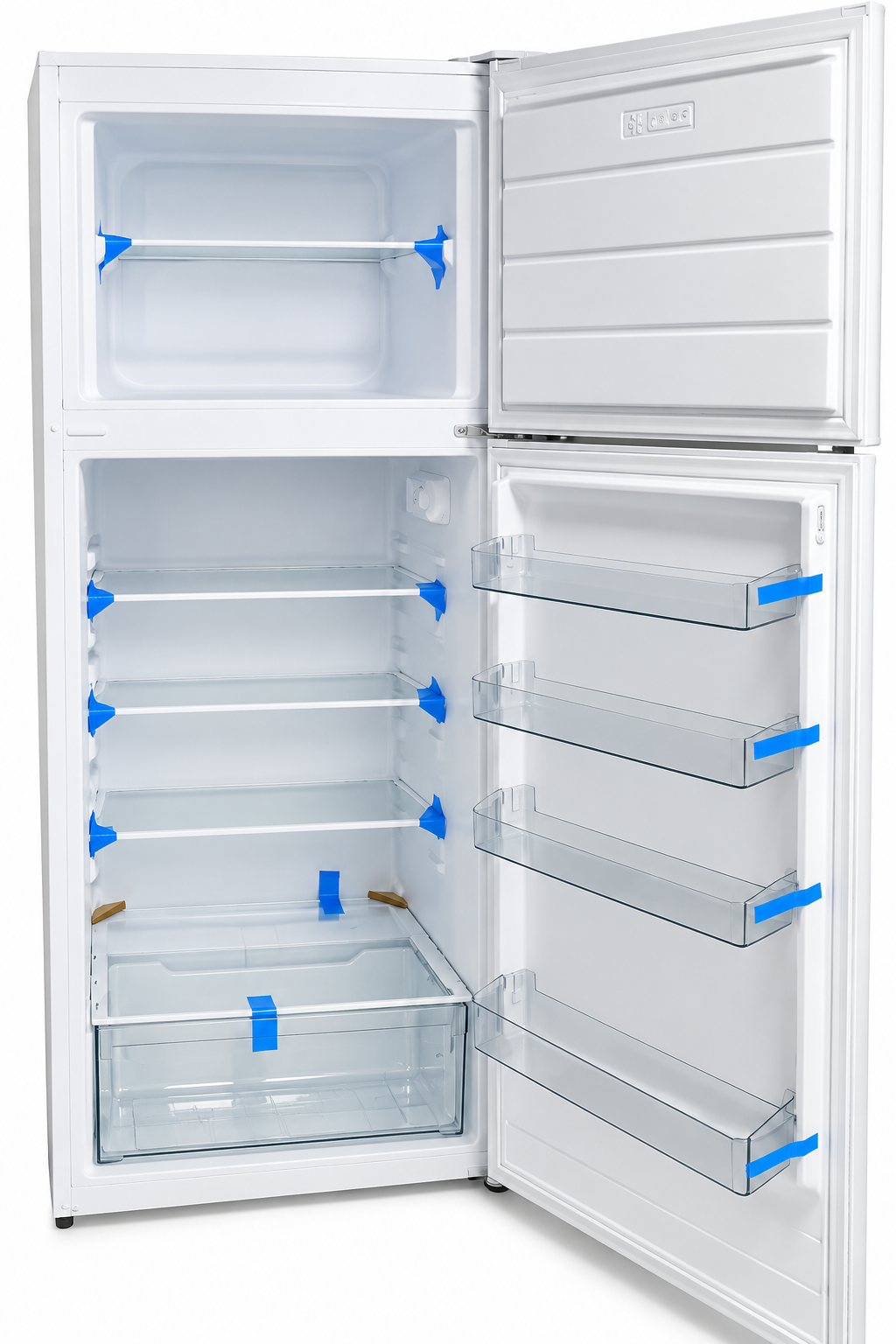 Finlux Top Freezer Refrigerator / Double Door, White / FNLX346W