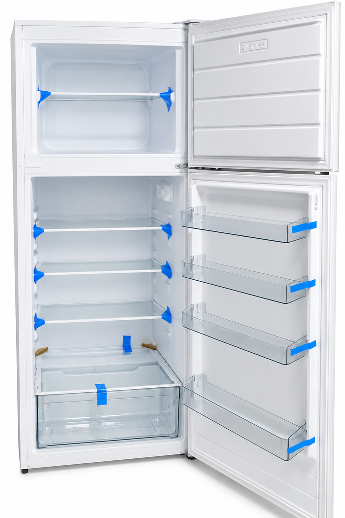 Finlux Top Freezer Refrigerator / Double Door, White / FNLX346W