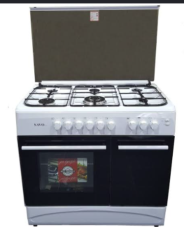 SAVO SVOG9060W5-0 Gas Cooker — White