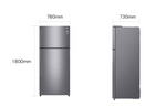 LG Top Mount Referigerator GN-C752HQCL / 18 FTs