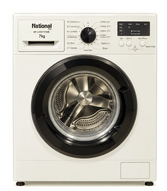 National PRO  NP-IV 007ITWB 7kg Washing Machine / White