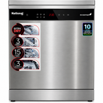 National Pro NP-DW615INVS / Silver / Freestanding Inverter Dishwasher