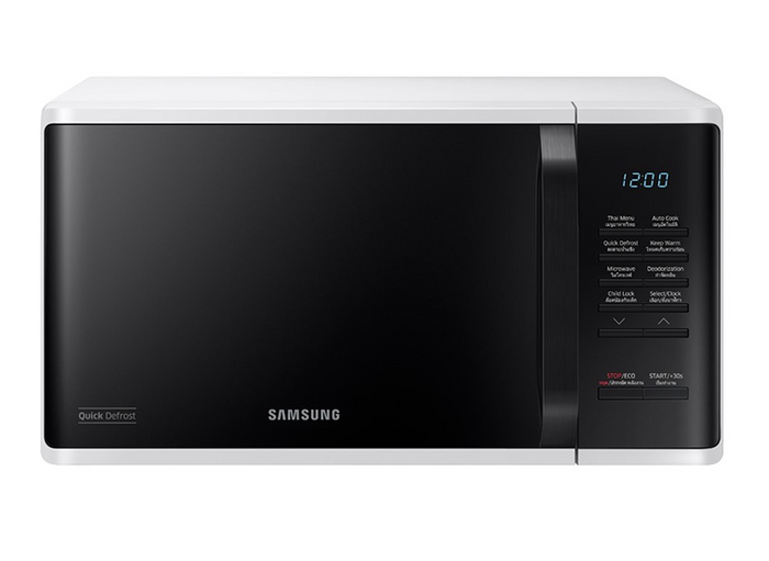 Samsung MS23K3513AW Solo Microwave Oven /23L / Quick Defrost