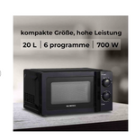 Kumtel HM-01 Solo Microwave Oven /20L /700W /Black