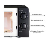 Kumtel HM-01 Solo Microwave Oven /20L /700W /Black