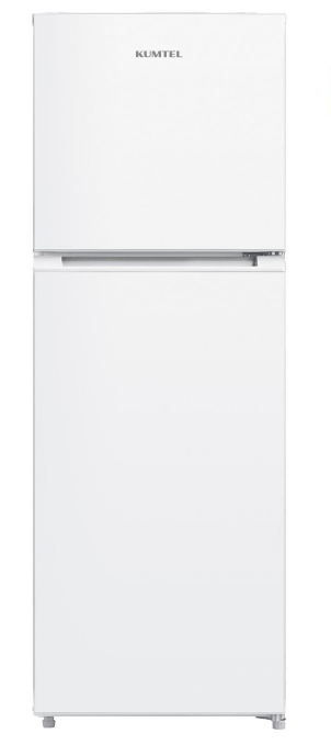 Kumtel HTMF-270 Double Door Refrigerator / No Frost /White.