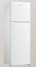 Kumtel HTMF-270 Double Door Refrigerator / No Frost /White.